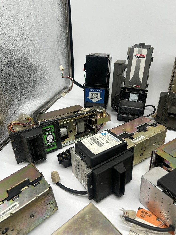 Vending Machines Untested Bill Acceptors Mars Electronics, Cash Code Insert Bill