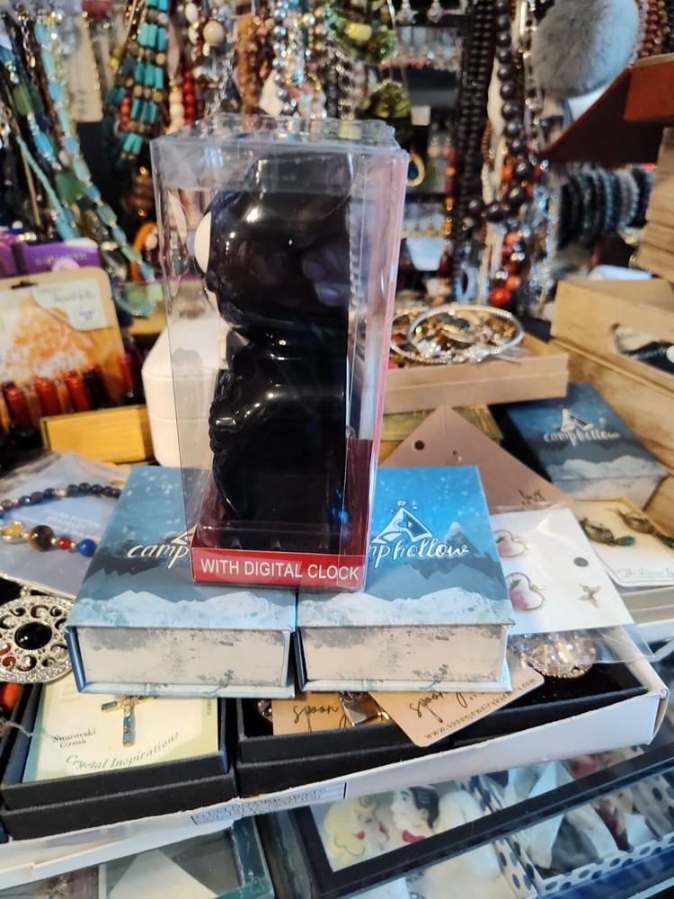 Solar Kit-Cat Digital Alarm Klock – Classic Black