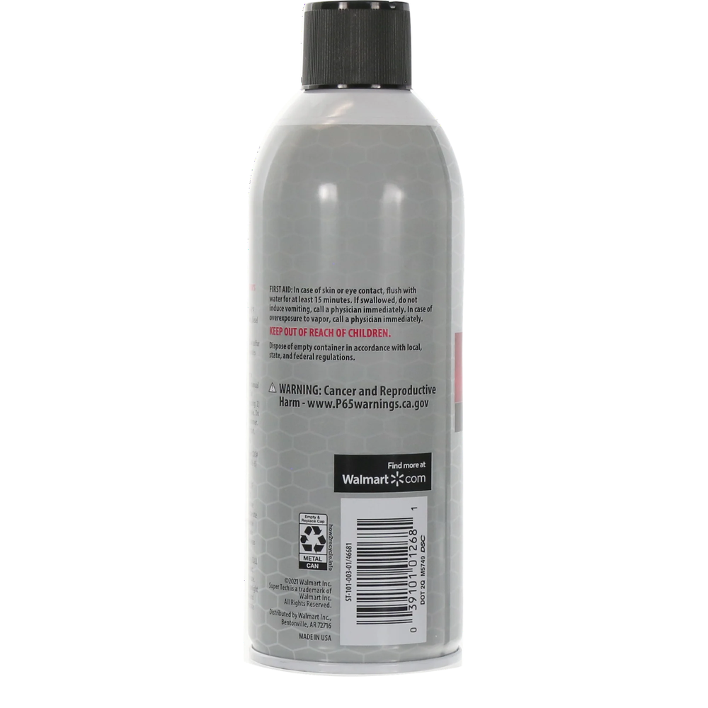 Super Tech Starting Fluid [2 Pack] — Clear 50% Ether, 10.7 oz.