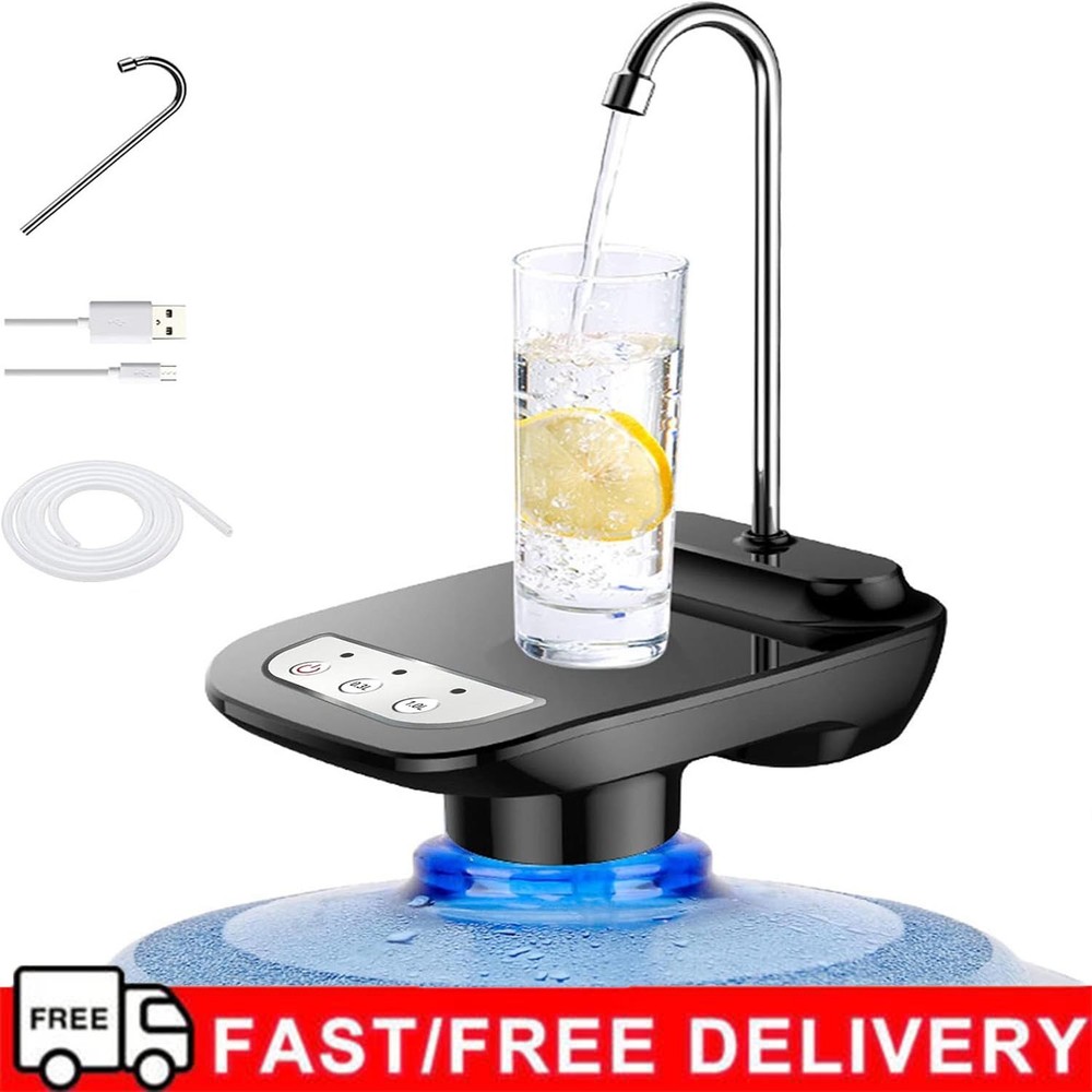 Automatic Electric Water Bottle Dispenser Drinking Water Pump USB Rechargeable