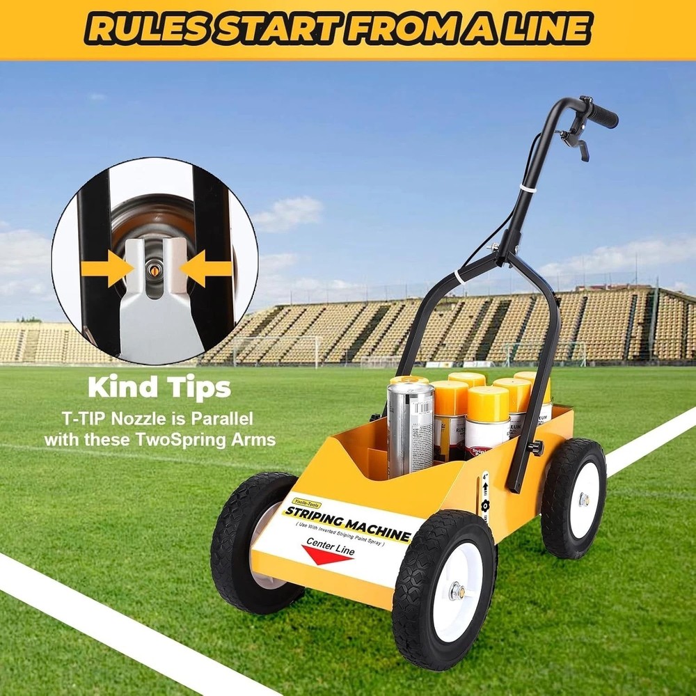 Professional Parking Lot Striper 28" Machine