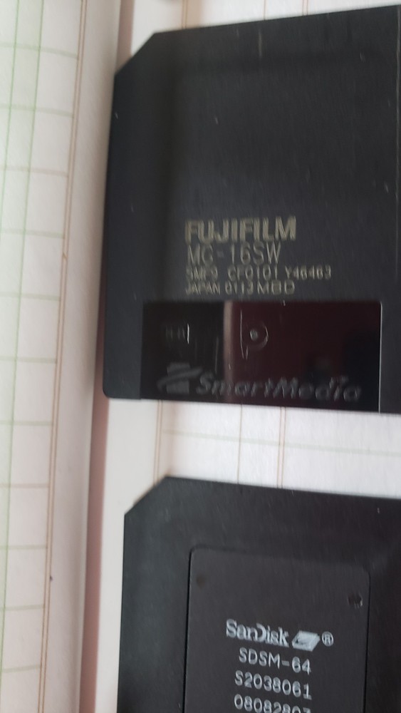 Tarjetas De Memoria Smartmedia 16mb