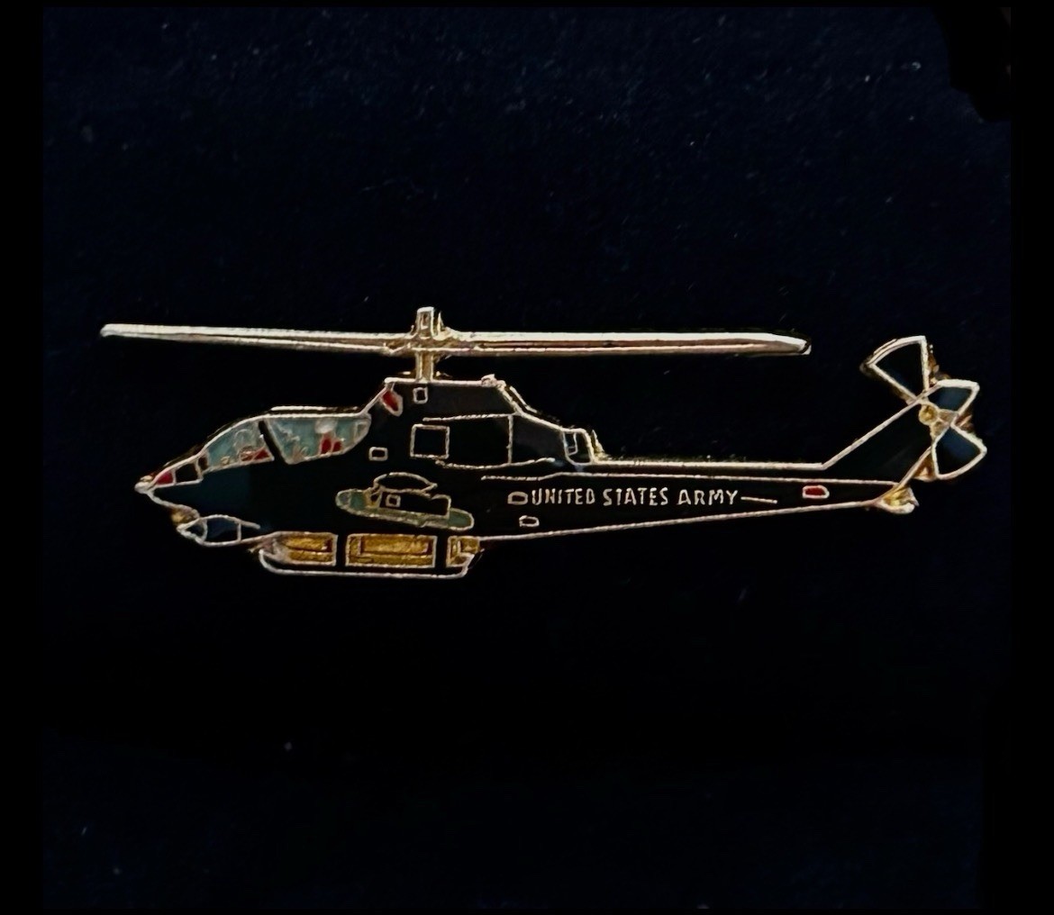 US Army AH-1G Cobra Helicopter Pin