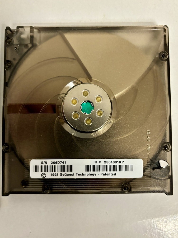SyQuest EZ Flyer 230MB Removable Cartridge - Mac Formatted
