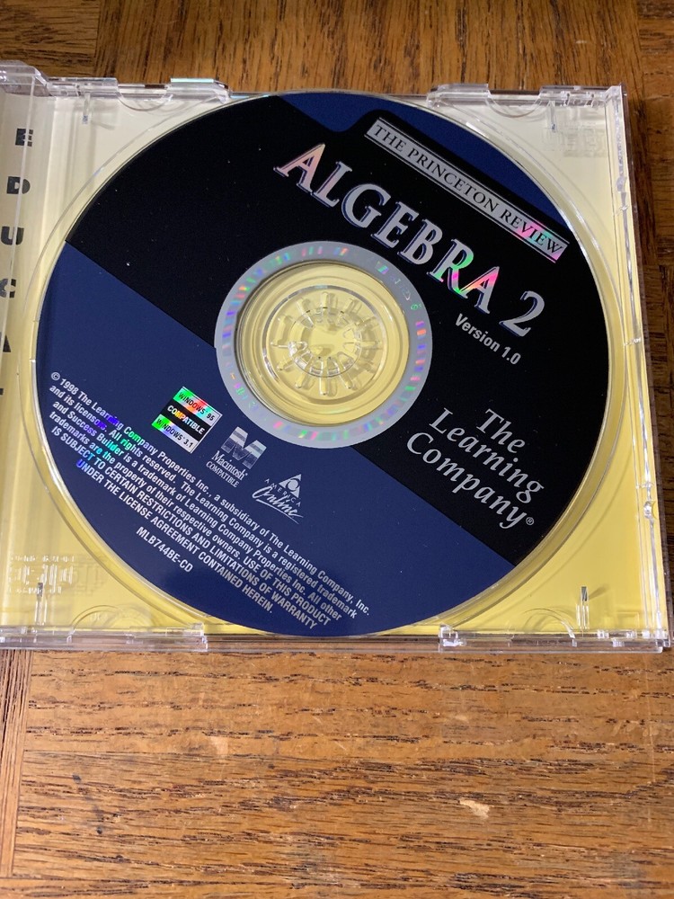 The Princeton Review Algebra 2 PC Cd