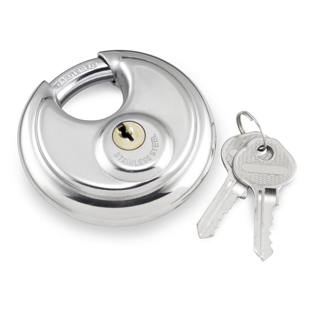Bully Locks 132201 Stainless Round Padlock