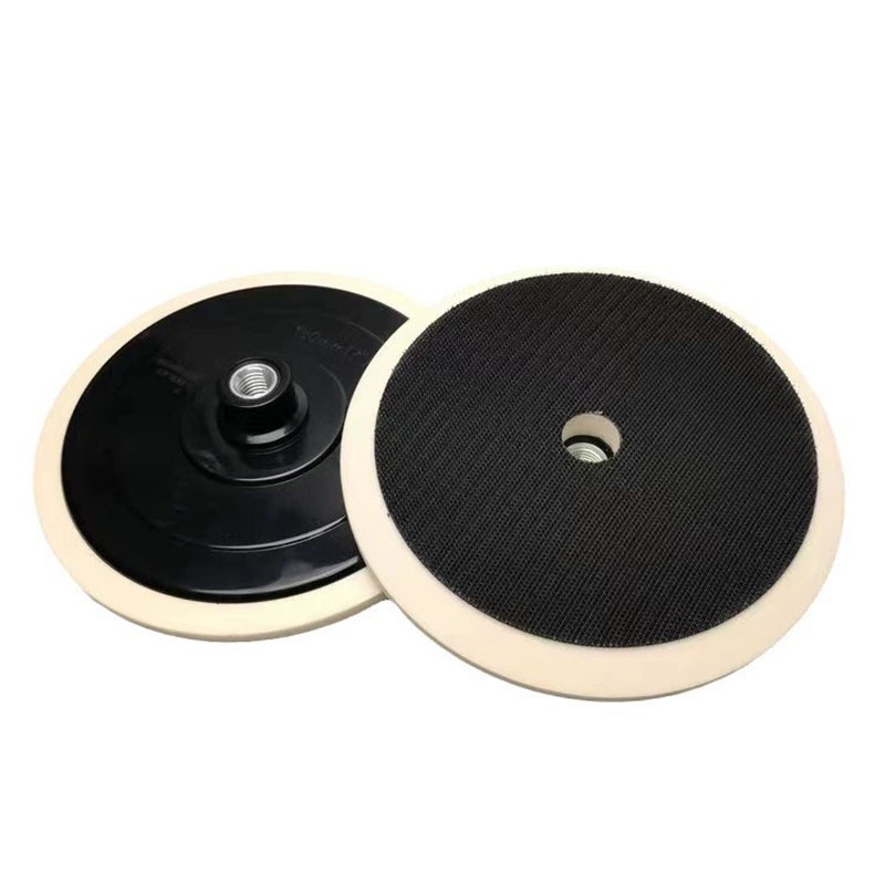 2 PACK 7” Polishing Buffing Hook and Loop Backing Pad