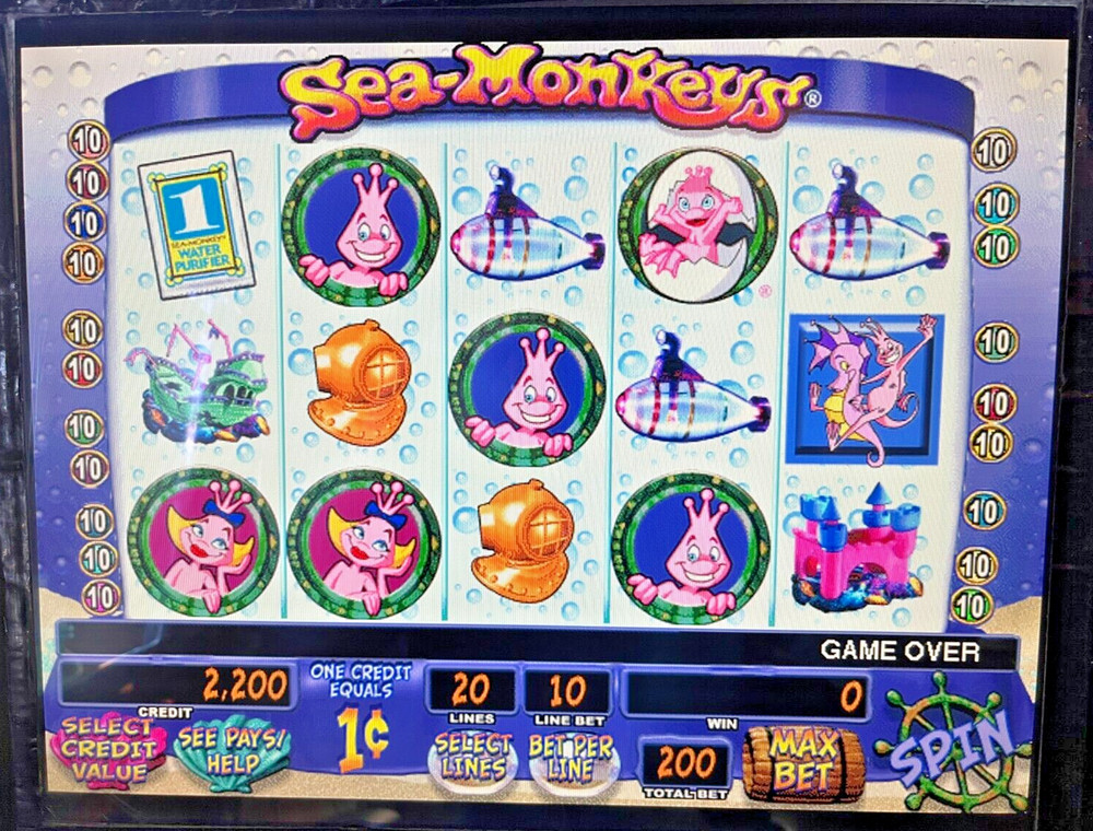 IGT I-game Sea Monkeys Software