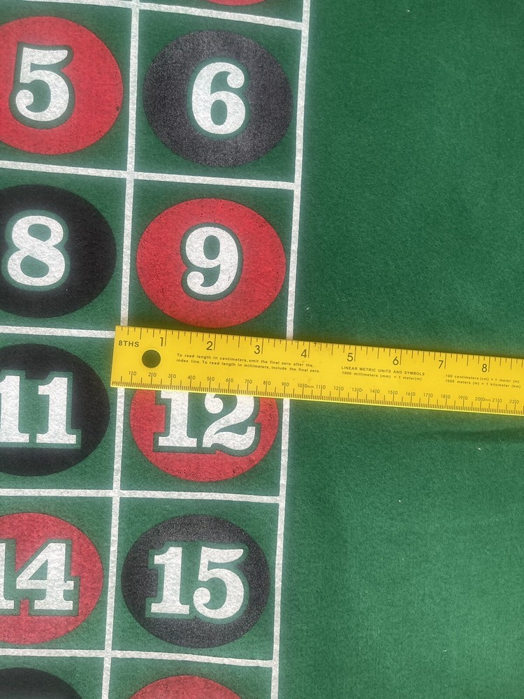 Roulette Felt