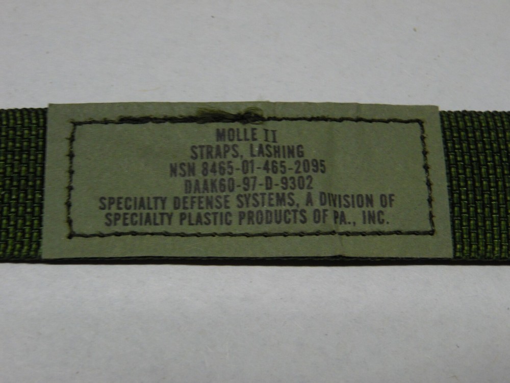 MOLLE II Lashing Strap USGI NOS