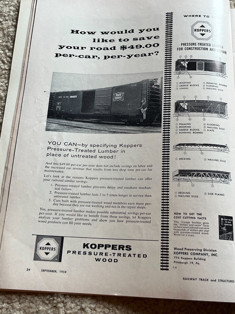Railway Track and Structures - September 1958