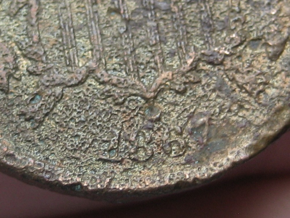 1867 Two 2 Cent Piece- Shipwreck Effect?