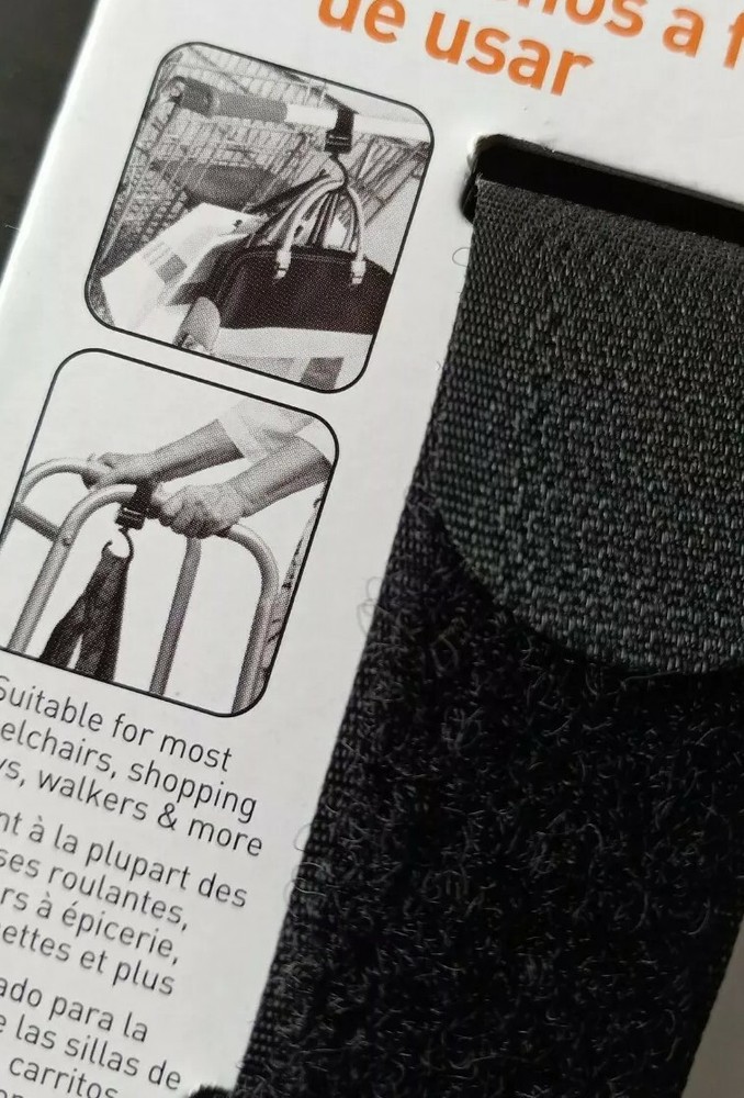 2 New Dreambaby Strollerbuddy Ezy-Fit Stroller Walker Hooks Bag Holders