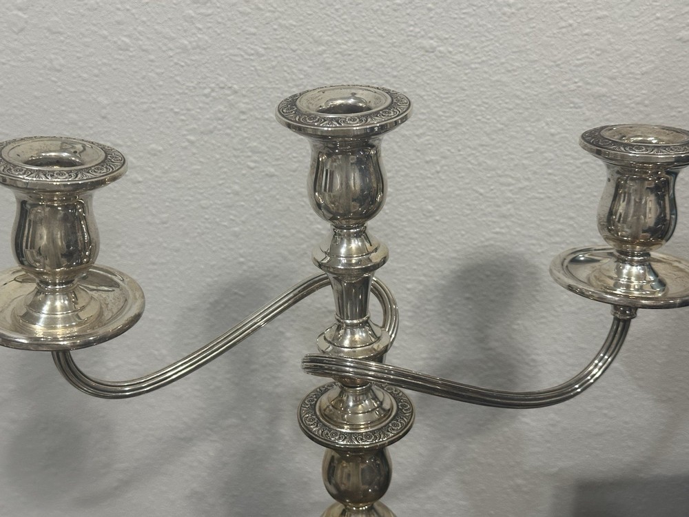 International Silver Prelude Sterling Silver Candelabras