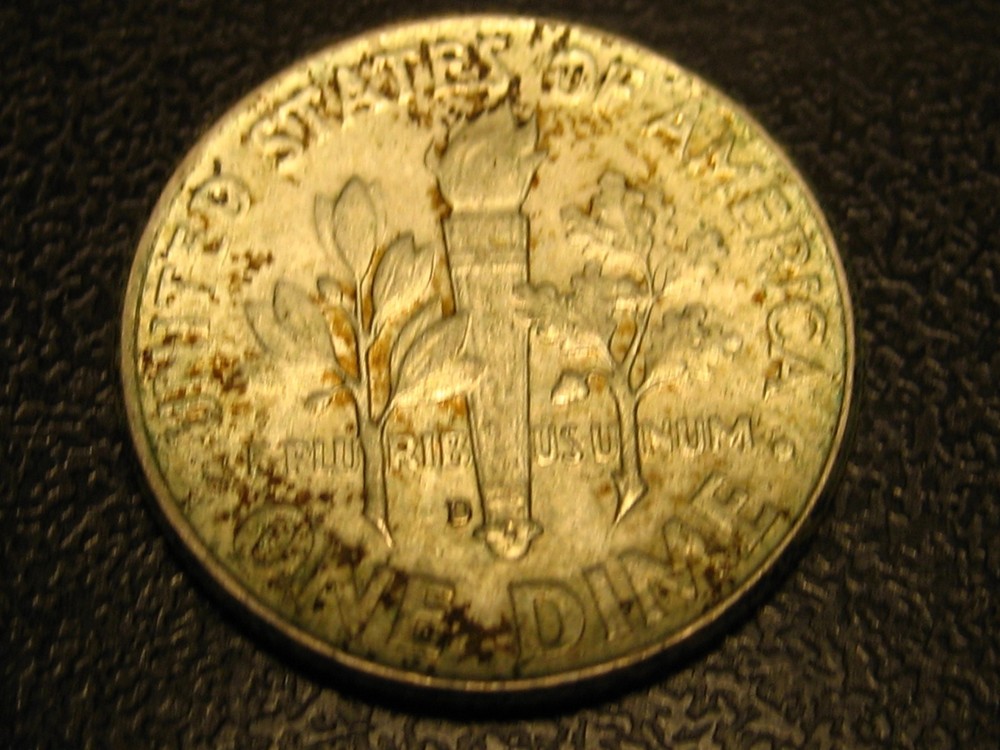 1962-D 90% Silver Roosevelt Head Dime