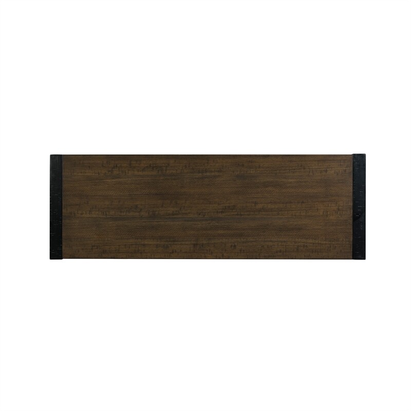 Pemberly Row Contemporary Multipurpose Bar Table Set in Walnut