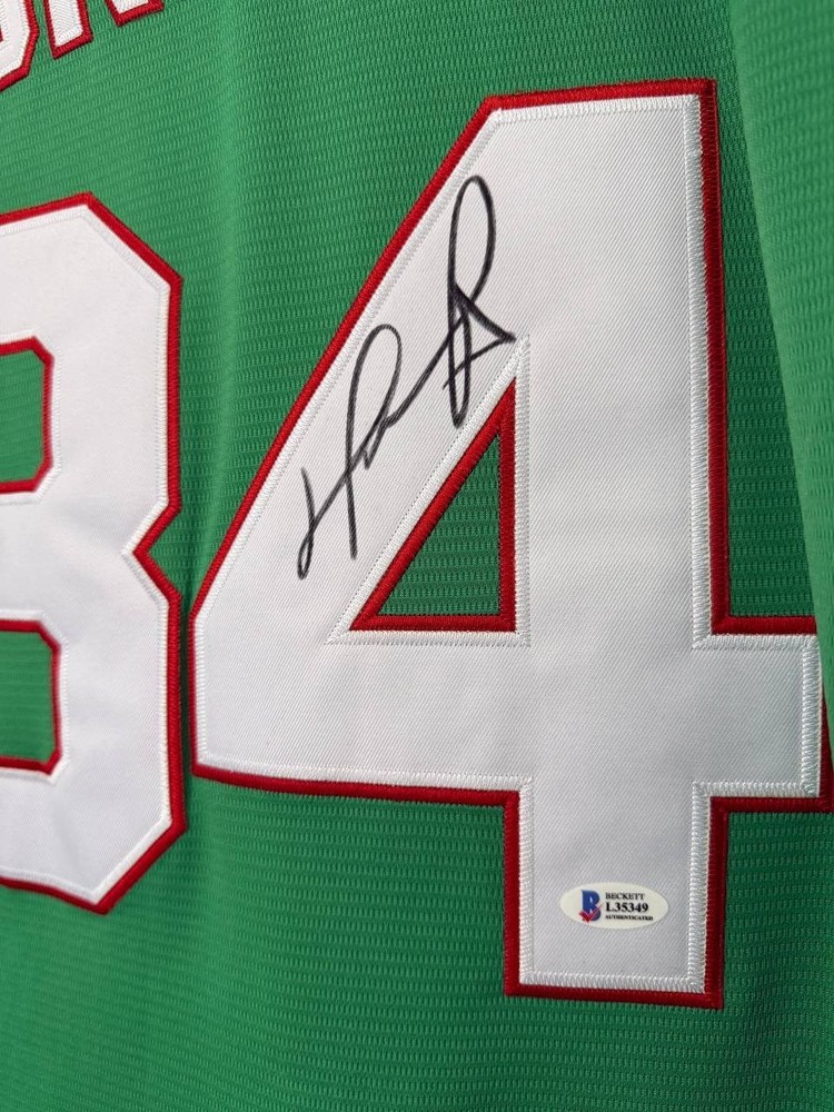 DAVID ORTIZ SIGNED RED SOx AUTOGRAPHED JERSEY MLB BAS COA