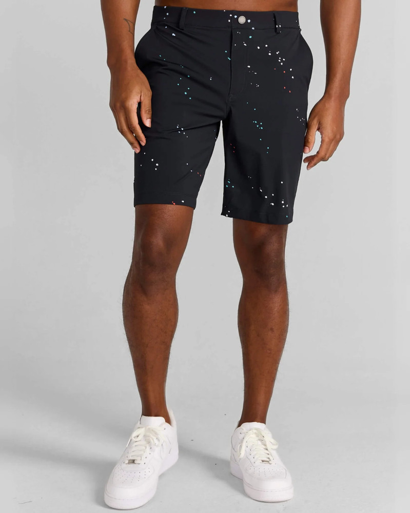 Redvanly Printed Hanover Short 9" - Tuxedo - Size L - NWT