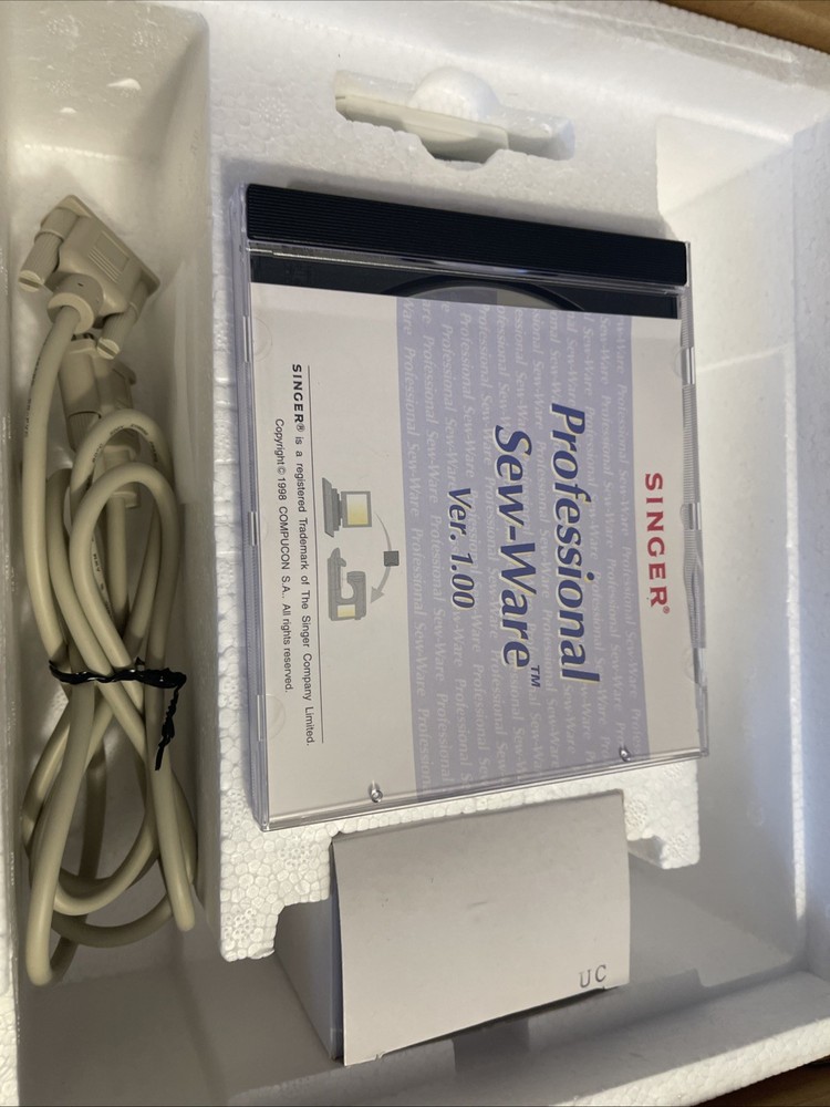 Singer Japan Professional Sew-Ware PSW Interface Card Reader White