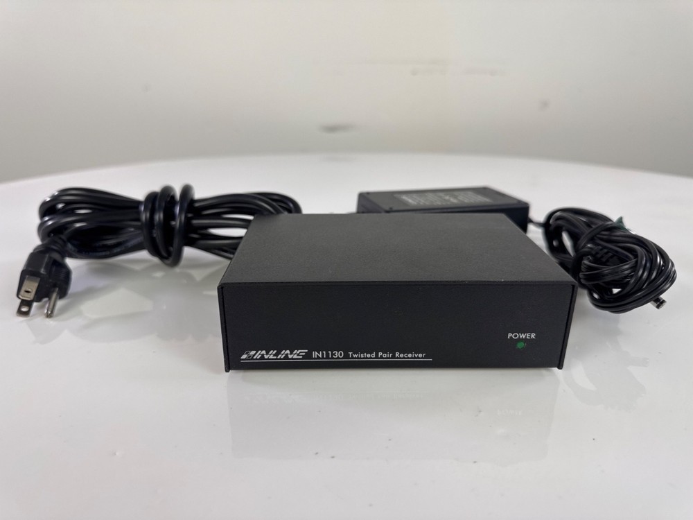 Extron Inline IN1130 Twisted Pair Receiver with Power Supply