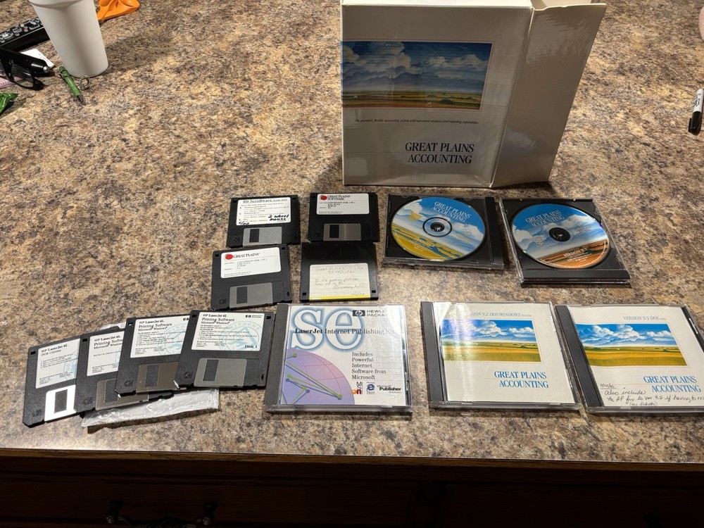 Great Plains Accounting Books & DISC Etc