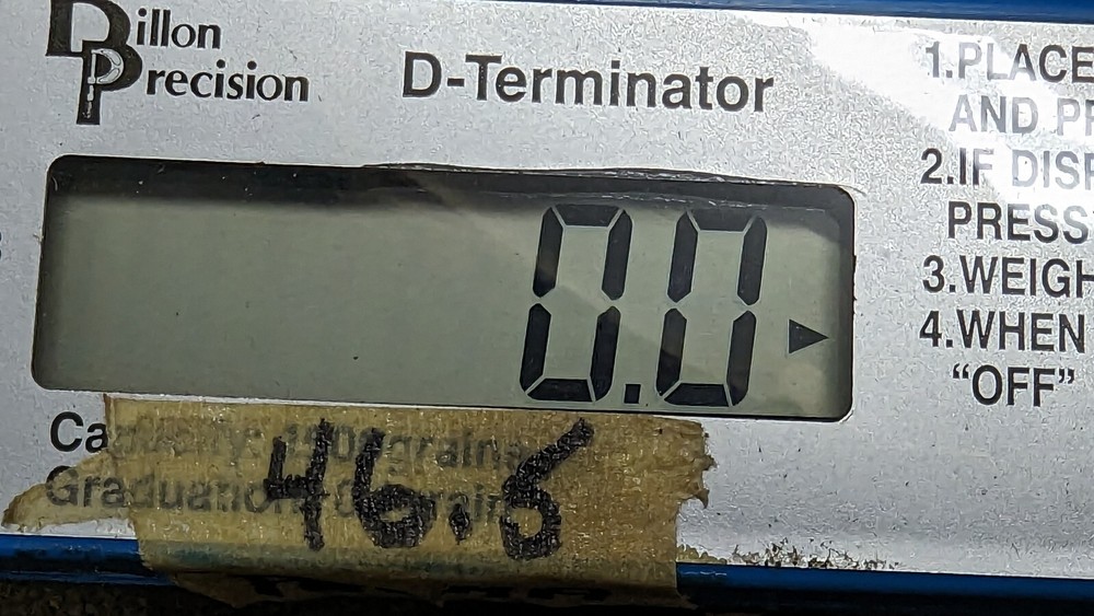 Vintage Dillon D Terminator electronic scale,
