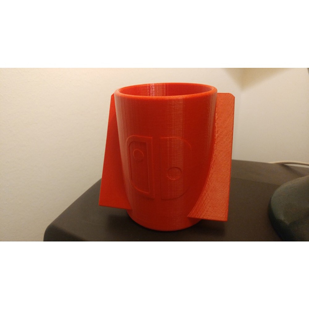 Nintendo Switch Joy-Con Drink Holder Grip Mount Cup Can Accessory White Elephant