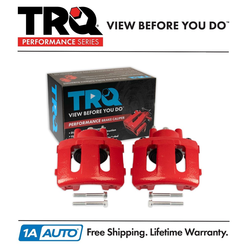 TRQ Performance Front Brake Caliper Set Fits 1990-2006 Jeep