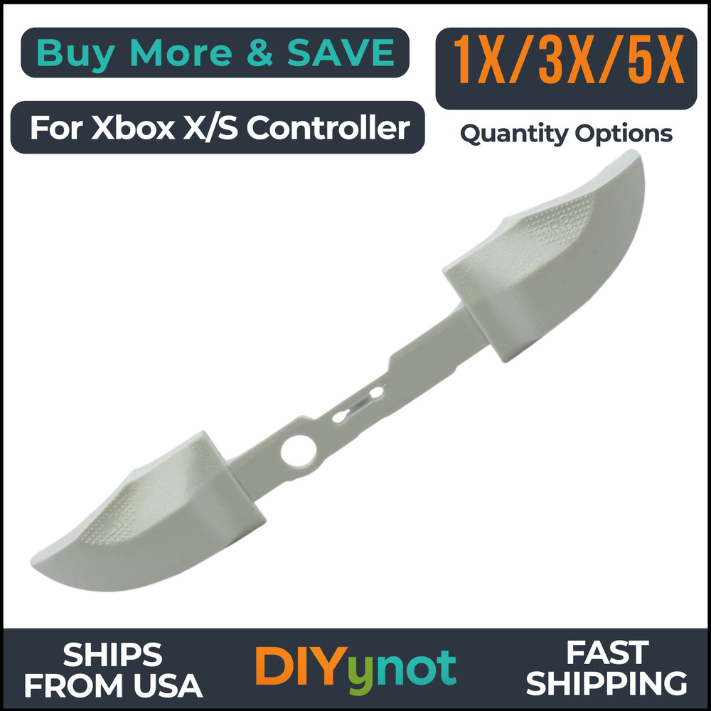 LB RB Shoulder Bumper Bar for Xbox Series X/S Controller White 1914