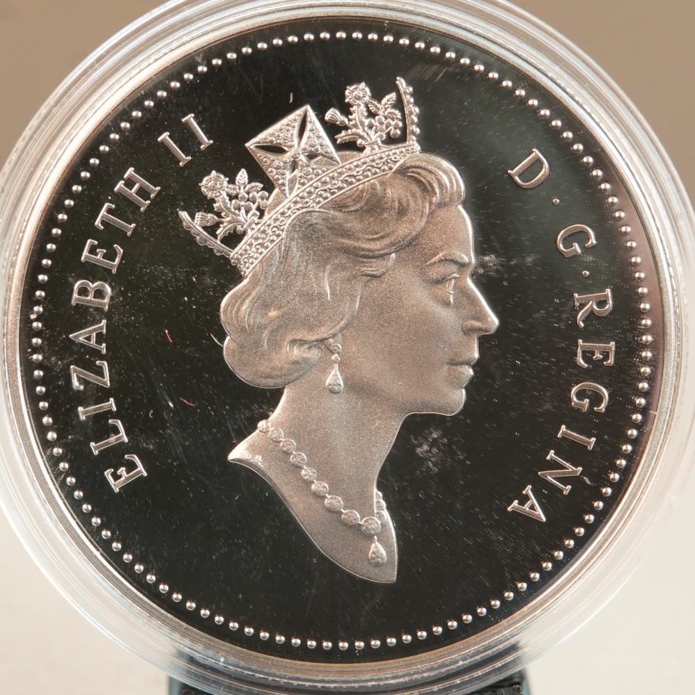 1993 Canada Proof Silver Dollar, Stanley Cup's 100th year