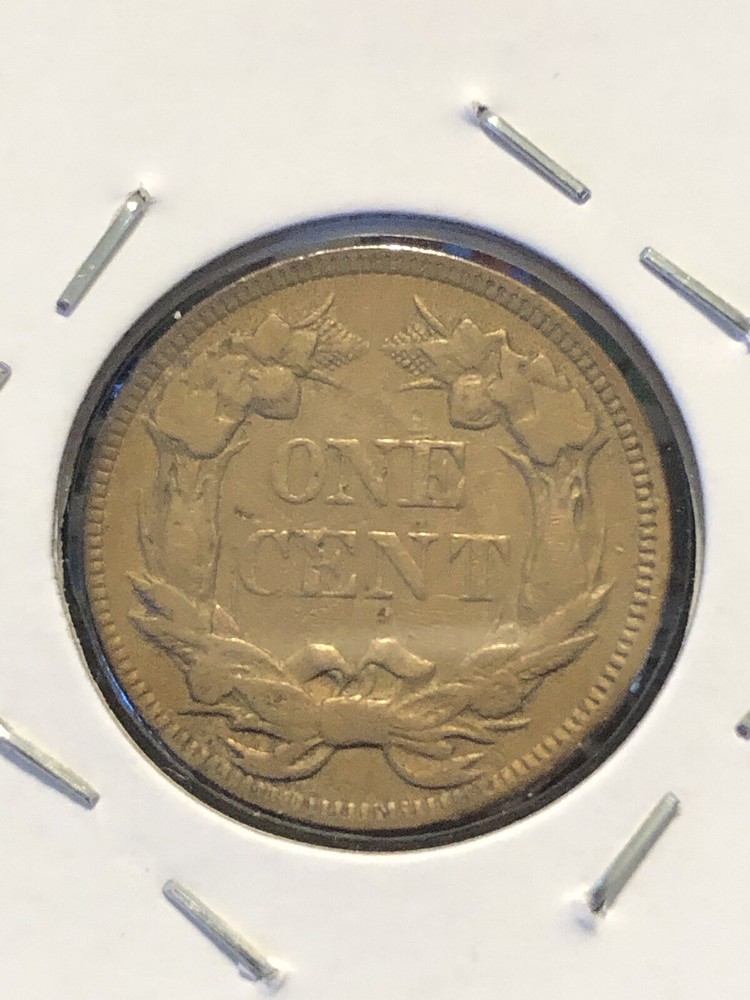 1857 Flying Eagle Cent - VF+ - Very Nice Natural Specimen