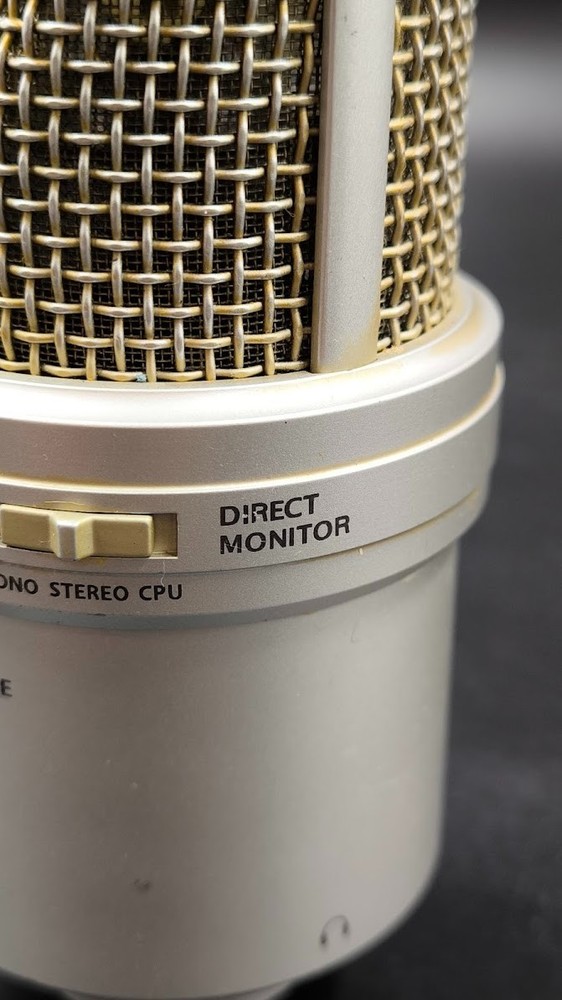 Samson G-Track Microphone Used Working Gold