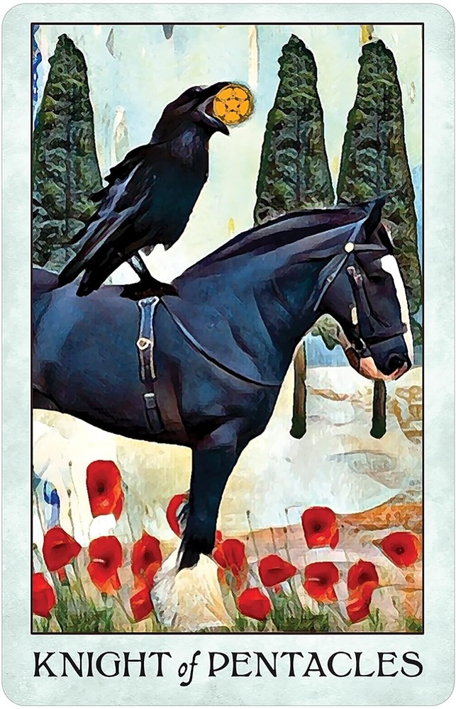 Pocket Size Crow Tarot Card Deck!