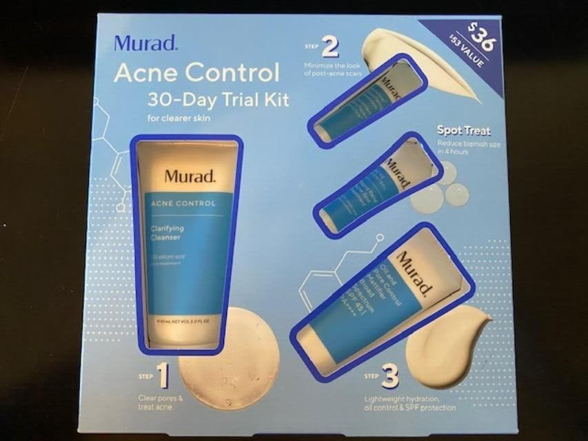 Murad Acne Control 30-Day Trial Kit ~ Expires 05/2025+