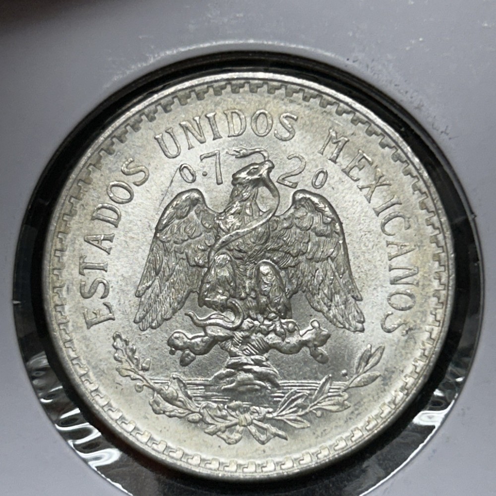1944 Mexico Un Peso UNC