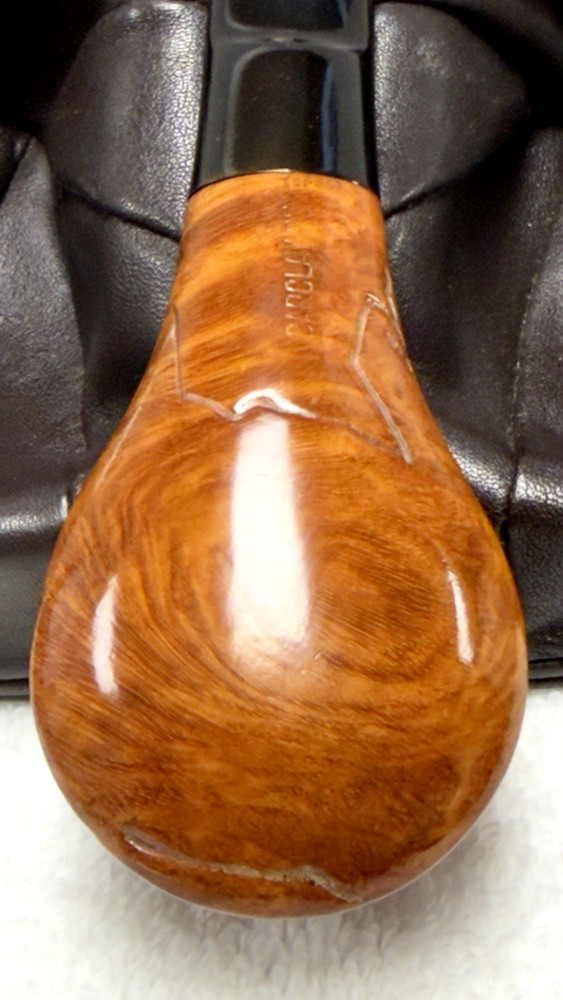 BARCLAY REX Smooth & Lightly Rusticated VOLCANO w Ebonite Saddle Stem ISRAEL