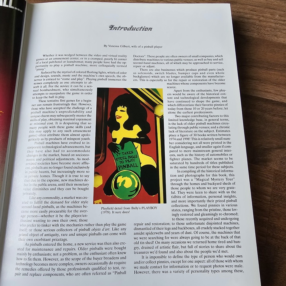 Pinball Machine Collectors Book