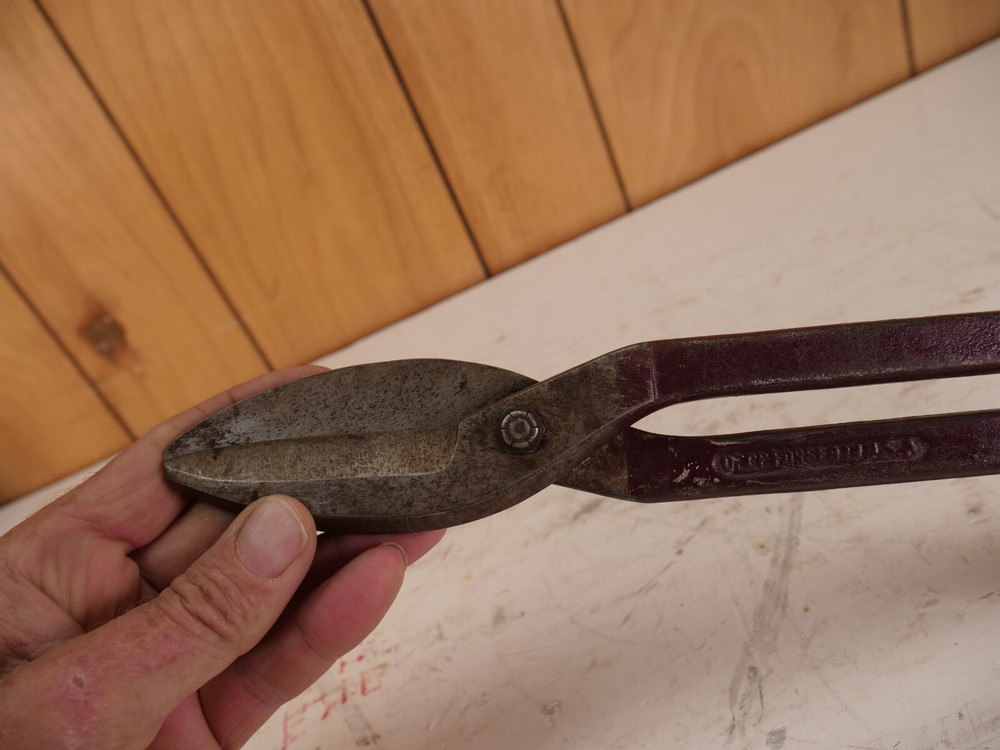 Vintage Stanley Tin Snips 1550 TESTED