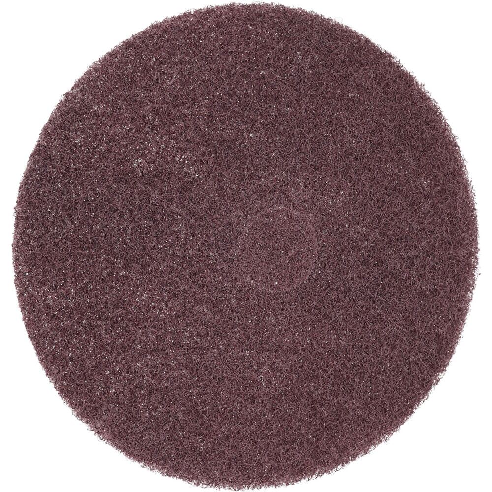 PRO SOURCE Maroon Extra Heavy Duty Floor Stripping Pads: 5 Pack, 19" Diameter