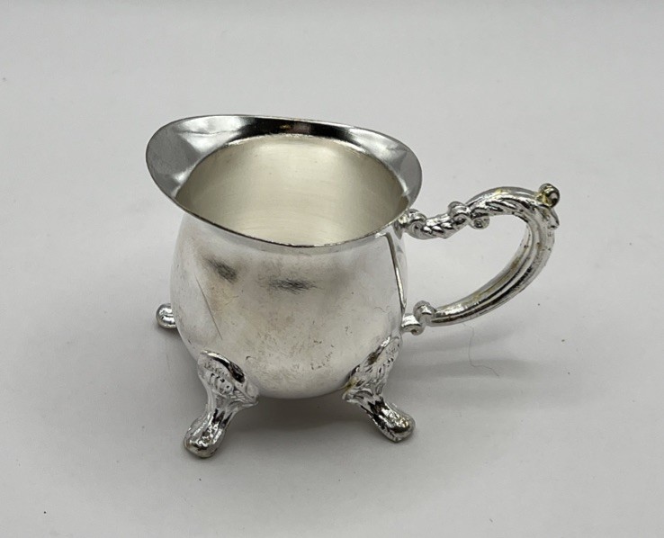 Vtg Godinger Silver Art Co. Silver Plated 4 Pc. Miniature Coffee Set