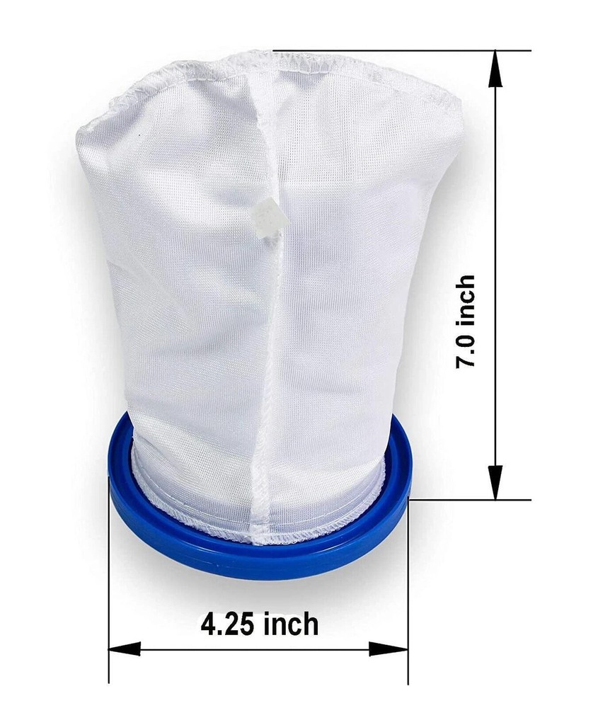 Handheld Pool Vacuum Cleaner Sand & Silt Filter Bag - Compatible with Pool