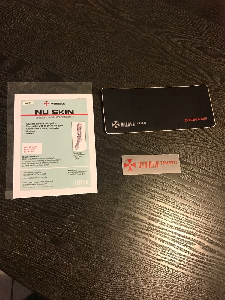 Resident Evil The Final Chapter Movie Props