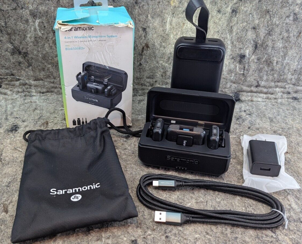 Saramonic Blink 500 B2+ Micro 2-Person Digital Wireless Microphone System🔥New🔥