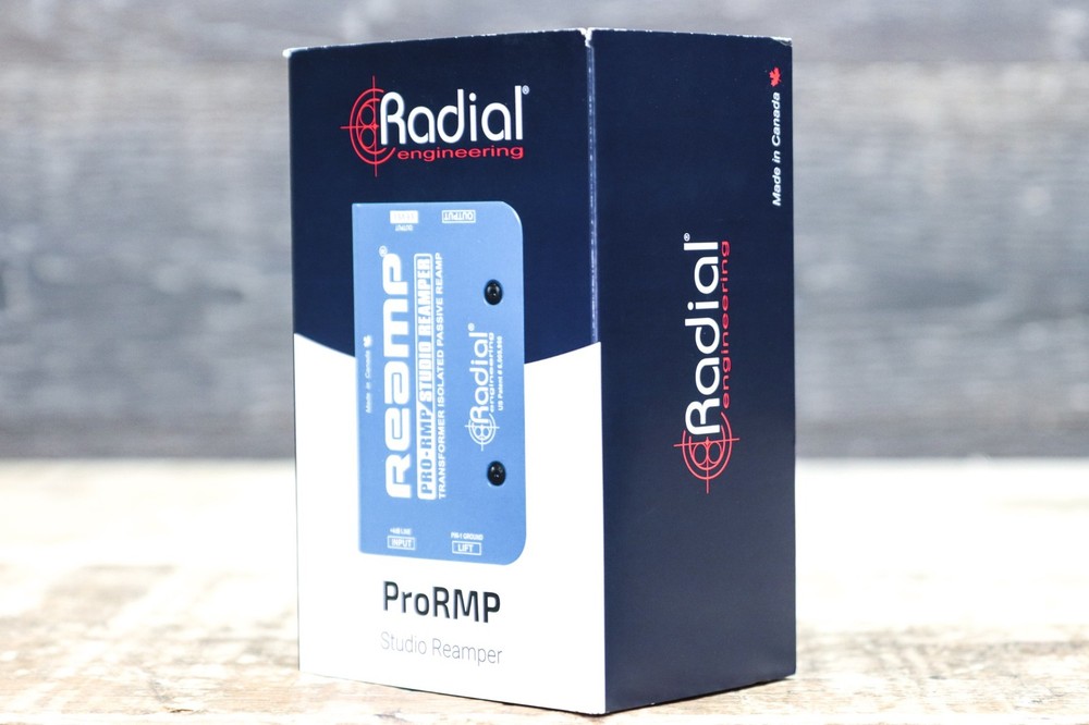 Radial Engineering ProRMP Studio Reamper Transformer Isolated Passive Reamper