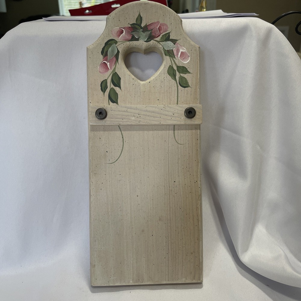 Vintage Handmade Paper Standing Message Board
