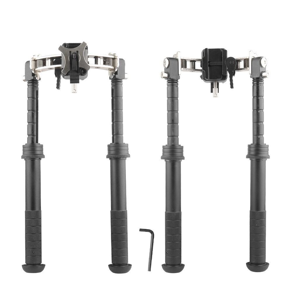 Multifunctional V10 Adjustable Left and Right Swing 20mm Quick Release Bipod