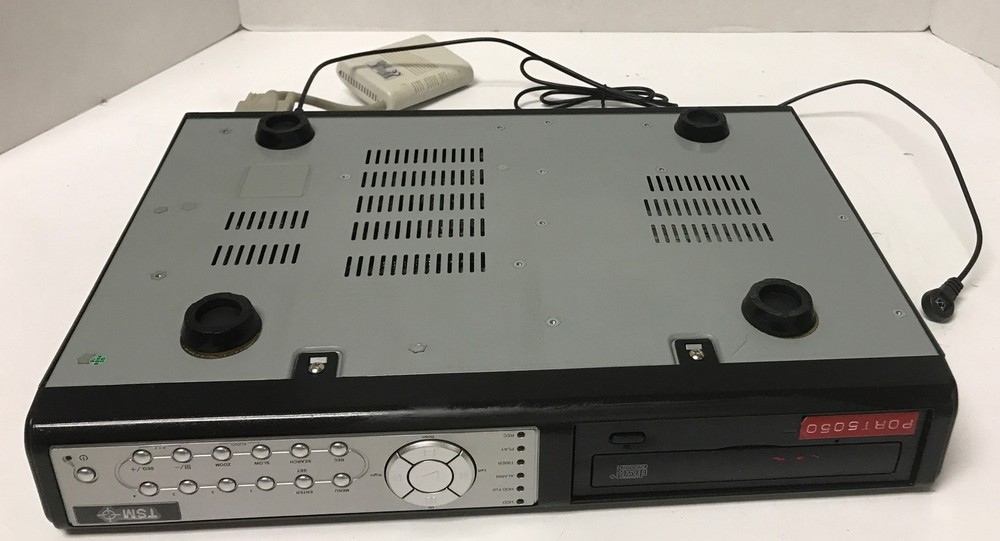 TSM 4 CHANNEL DVR 7DA00147 SECURITY CAMERA CONTROL PANEL W/ HDD