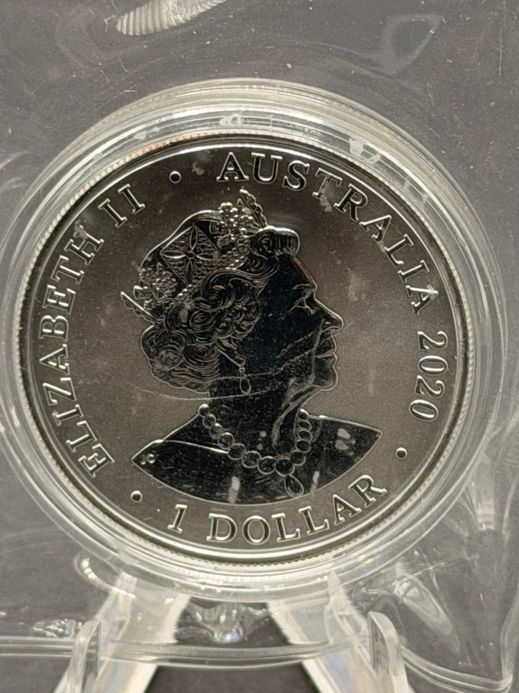 2020 $1 Australian 1oz Silver Redback Spider