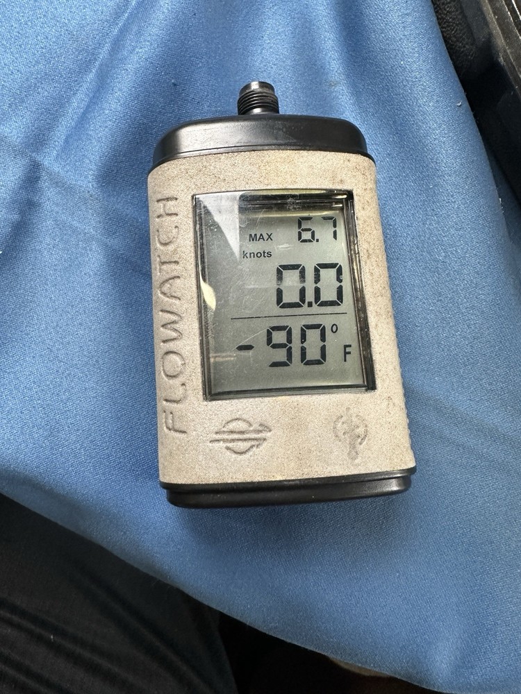 Vintage JDC Electronics Flowatch Flowmeter W Case Working