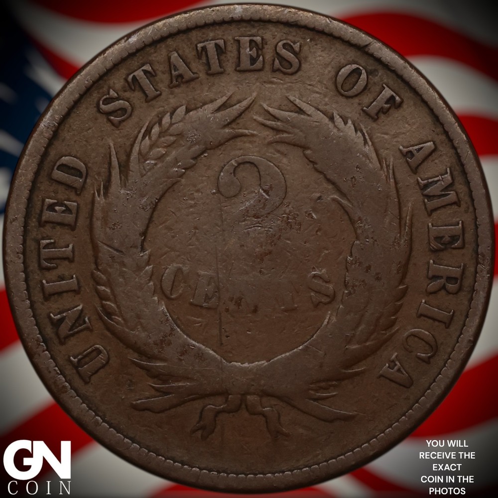 1870 2 Cent Piece A2547